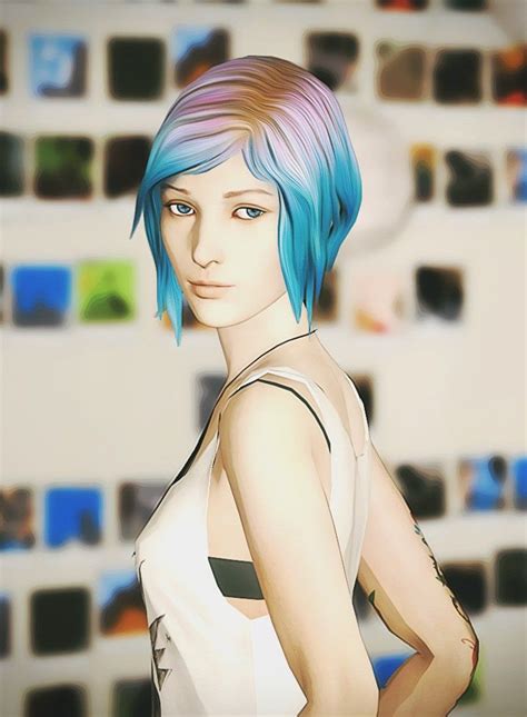 chloe blue hair